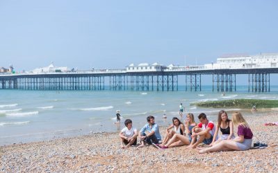 Anglais à Brighton pendant les vacances de la Toussaint
